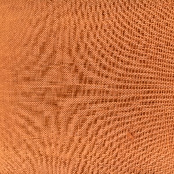 Burnt Orange - Pure Linen