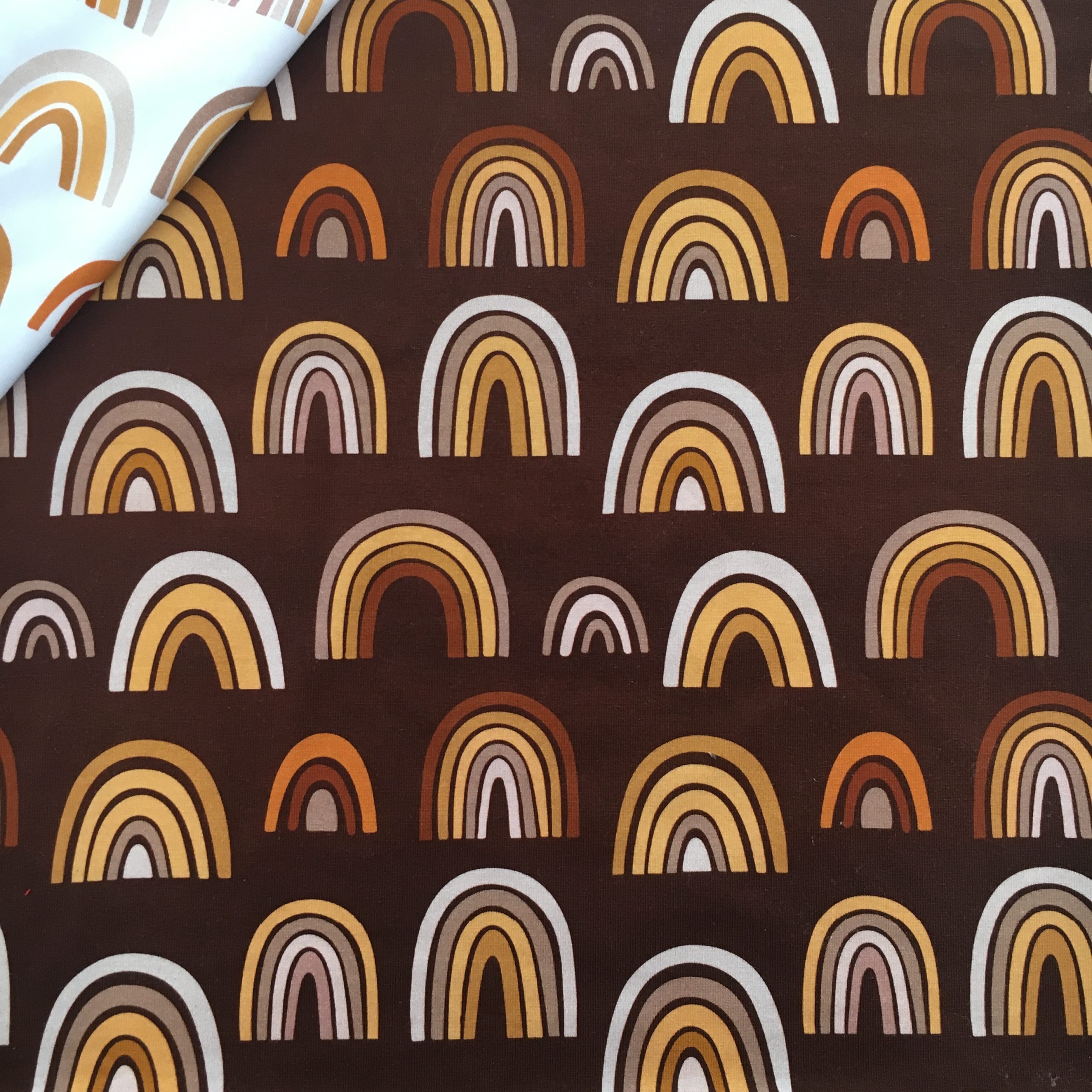 Remi Earth French Terry - 82cm Remnant - Image 3