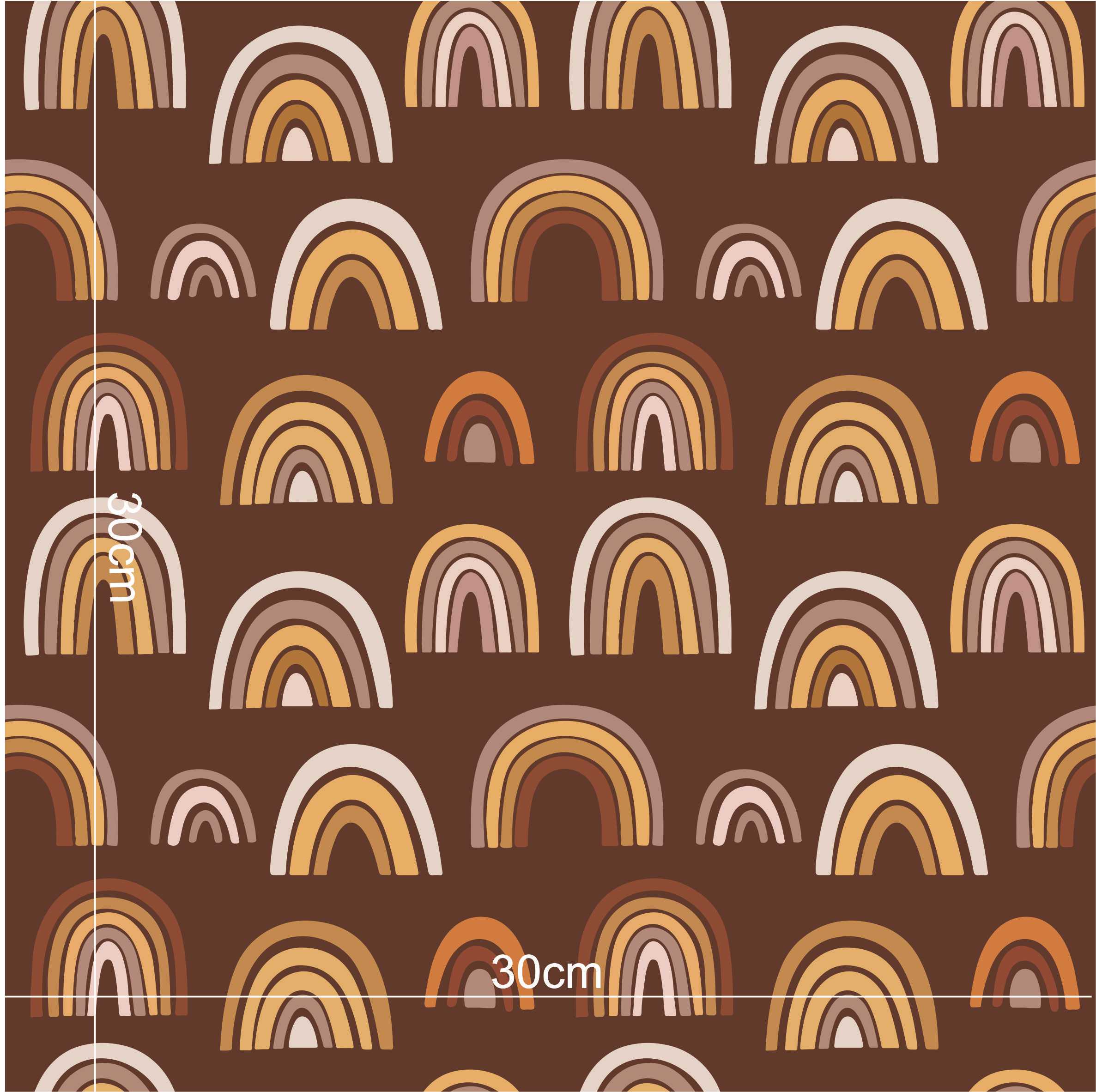 Remi Earth French Terry - 82cm Remnant - Image 2