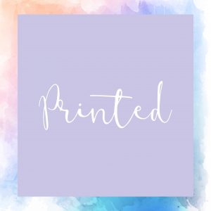 Printed Double Gauze