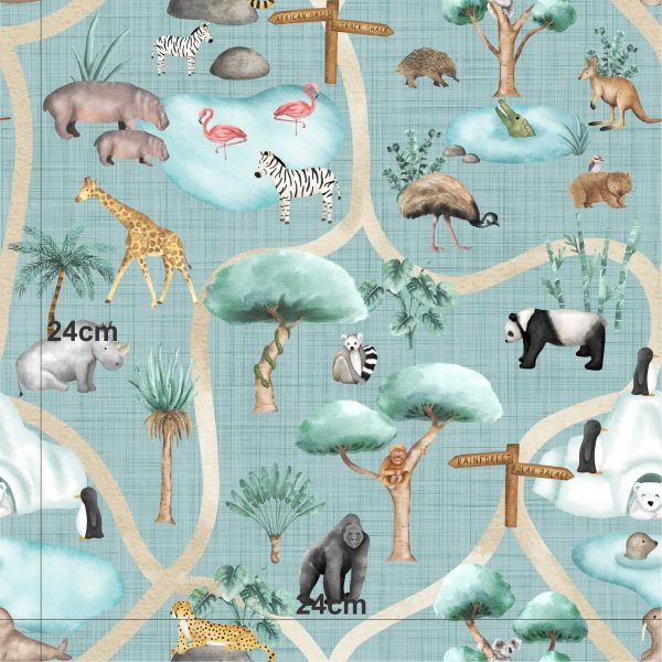 At The  Zoo - Woven - Image 2