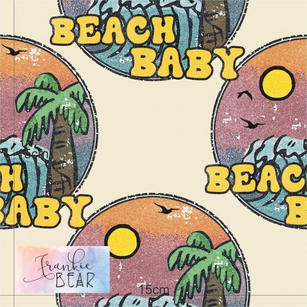 Beach Baby Swim Lycra - 47cm Remnant - Image 2