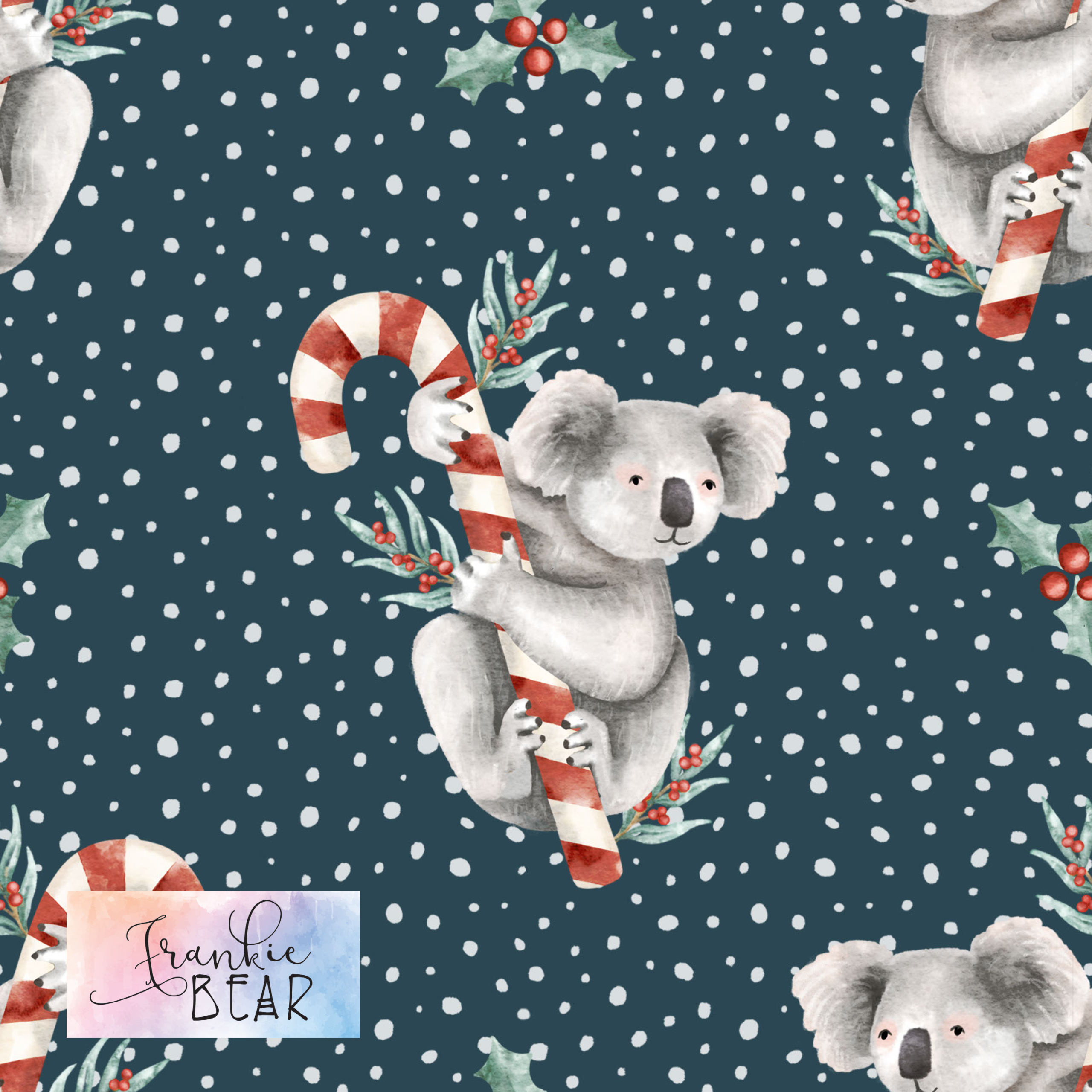 Christmas Koala - Woven