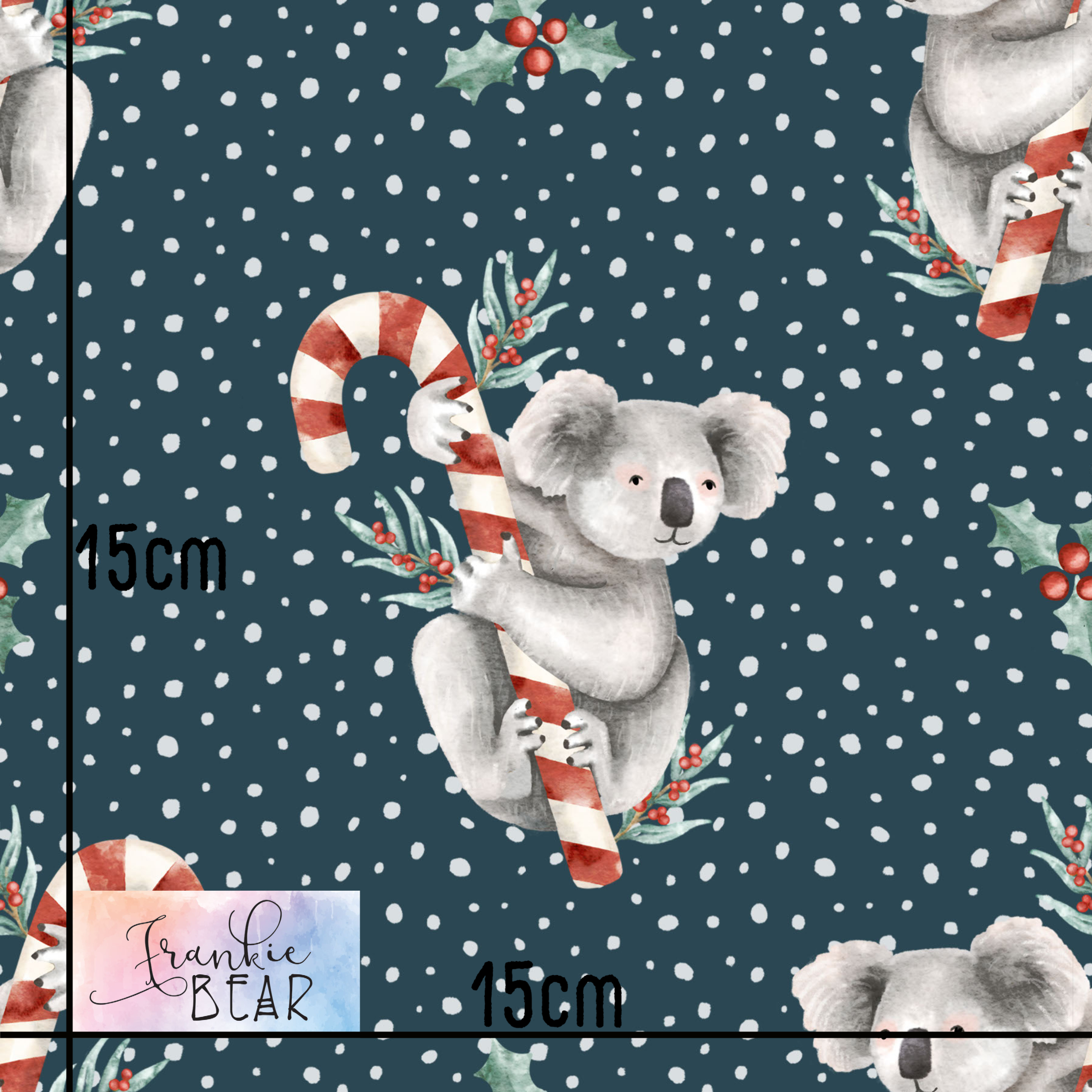 Christmas Koala - Woven - Image 2