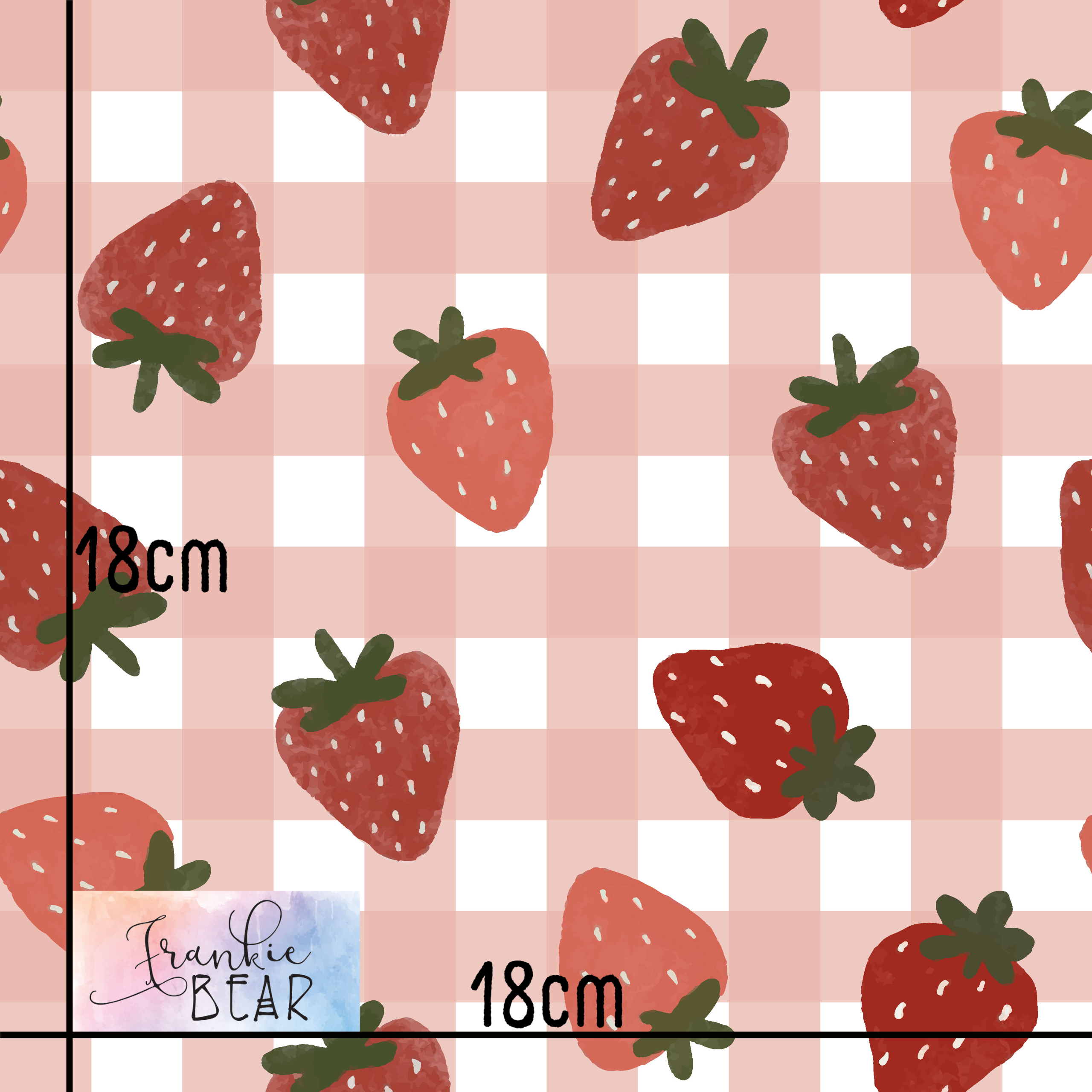 Strawberries - Woven - Image 2
