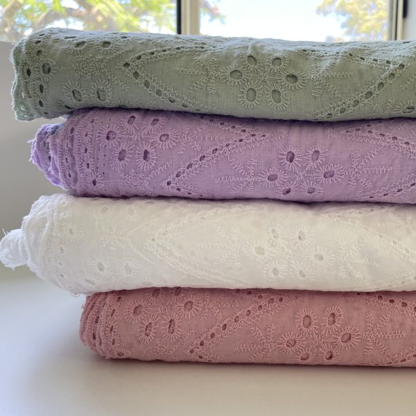 Sea Foam - Broderie Anglaise - Image 5