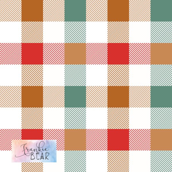 Ginger Gingham Large - Woven