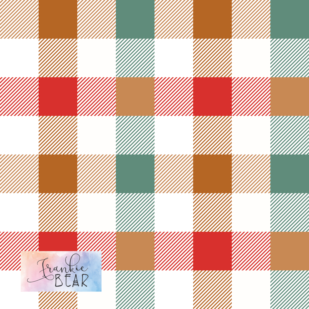Ginger Gingham Large - Woven