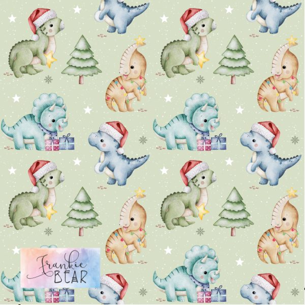 Roarsome Christmas - Woven - Image 3