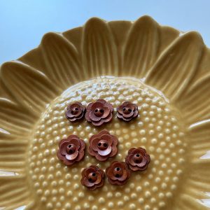 Wood Flower 20mm - Pack of 6