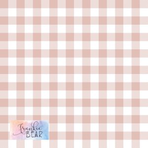 Winter Pink Gingham - Woven